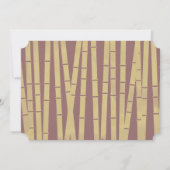 Carte de jour de l'année chinoise Rat Bourgogne (Dos)