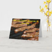 Carte de jour de lard (Fleur jaune)