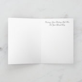 Carte de jour de mariage (Intérieur)