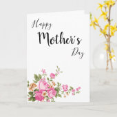 Carte de jour de mères (Fleur jaune)