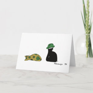 Carte de jour de Puffie et de Muffie St Patrick
