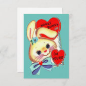 Carte de jour de Saint Valentin (Devant / Derrière)