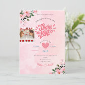 carte de jour de saint-valentin (Debout devant)