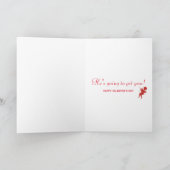 Carte de jour de Saint-Valentin-Cupid (Intérieur)