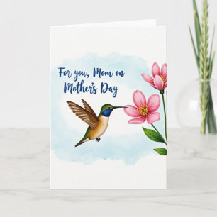 Carte de jour de Sweet Floral Birdie