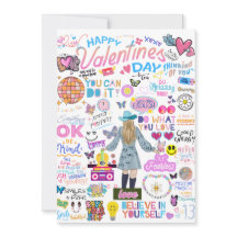 CARTE DE JOUR DE VALENTINE INSPIRÉE PAR SWIFT