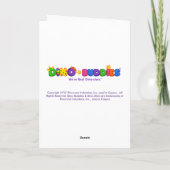 Carte de jour de Valentines de Dino-Buddies™ - (Dos)