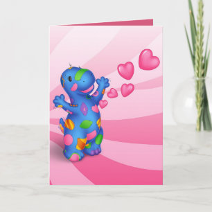 Carte de jour de Valentines de Dino-Buddies™ -