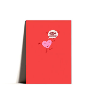 Carte de jour de Valentines mini