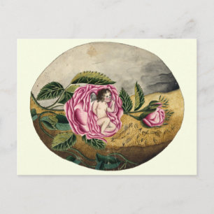 CARTE DE JOUR DE vintage VALENTINE