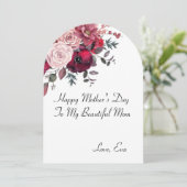 CARTE DE JOUR DES MÈRES (Debout devant)