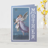 Carte de jour des mères ANGEL Guardian (Fleur jaune)