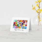 Carte de jour des mères avec poème (Fleur jaune)