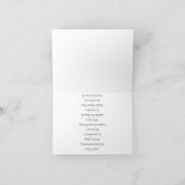 Carte de jour des mères avec poème (Intérieur)