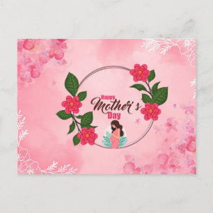 Carte de jour des mères imprimables, Greet floral