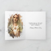 Carte de jour des mères religieuses catholiques Vi (Intérieur)