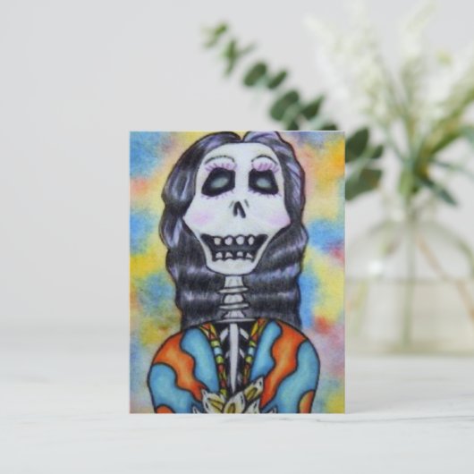 Carte de Jour des Morts (Debout devant)