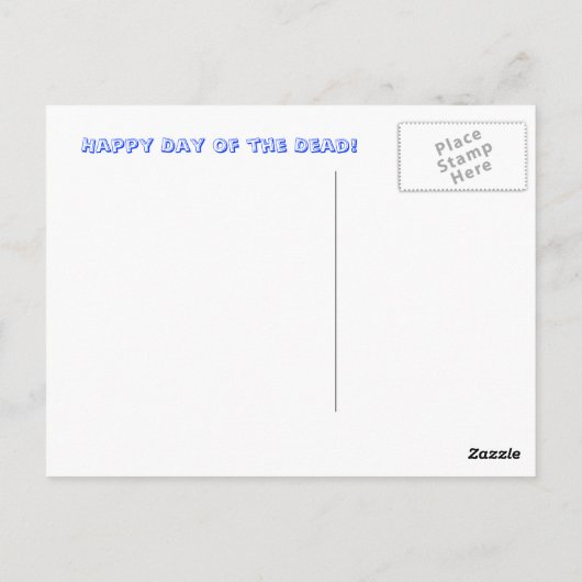 Carte de Jour des Morts (Dos)