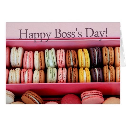 Carte de jour des Patrons de Macaron (Devant horizontal)