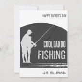 Carte de jour des Pères de Pêche Pêcheur noir (Devant)