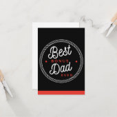 Carte de jour des pères Stepfather, meilleur bonus (Devant/Arrière en situation)