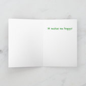 Carte de Jour des terres Funny Frog (Intérieur)