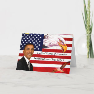 Carte de jour d'indépendance