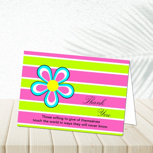 Carte de jour d'infirmières -- Floral