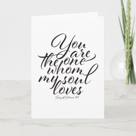 Carte de jour du mariage ou d'anniversaire (Devant)