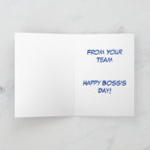 Carte de jour du patron (Intérieur)