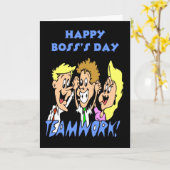 Carte de jour du patron (Fleur jaune)