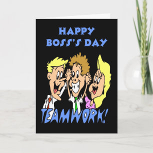 Carte de jour du patron