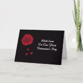 Carte de jour du premier Valentin rose (Devant)