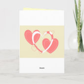 CARTE DE JOUR GRAND-FILLE VALENTINES (Dos)