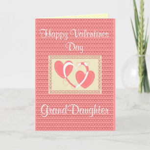 CARTE DE JOUR GRAND-FILLE VALENTINES