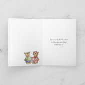 Carte de jour grand-mère - Polonais rouge et blanc (Intérieur)