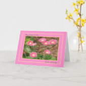 Carte de jour grand-parent pour grand-mère et gran (Fleur jaune)