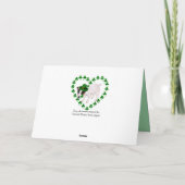 Carte de jour Jack Russell Terrier St. Patrick (Dos)