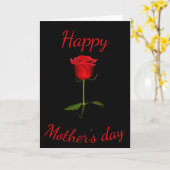 Carte de jour mère (Fleur jaune)