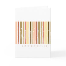 Carte de jour mère vintage