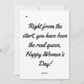 carte de jour pour femmes (Dos)