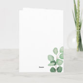 Carte de jour pour les mères pleines de sens à la  (Dos)