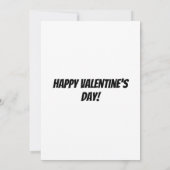 Carte de jour pour les Valentines du fantôme migno (Dos)