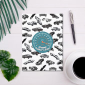 Carte de jour pour père de voiture classique