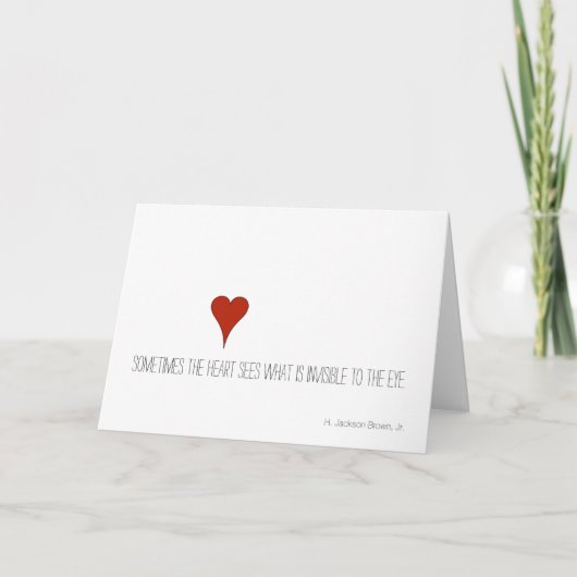 Carte de jour Red Heart Valentines (Devant)