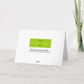 Carte de jour réservée aux professionnels de l'adm (Dos)