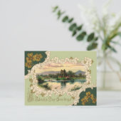 Carte de jour St Patrick du Château de Shamrock vi (Debout devant)