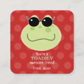 Carte de jour Toad Valentines, très impressionnant (Devant)