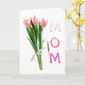 CARTE DE JOUR TULIP MÈRES (Fleur jaune)