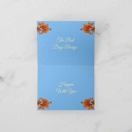 Carte de jour Valentines (Intérieur)